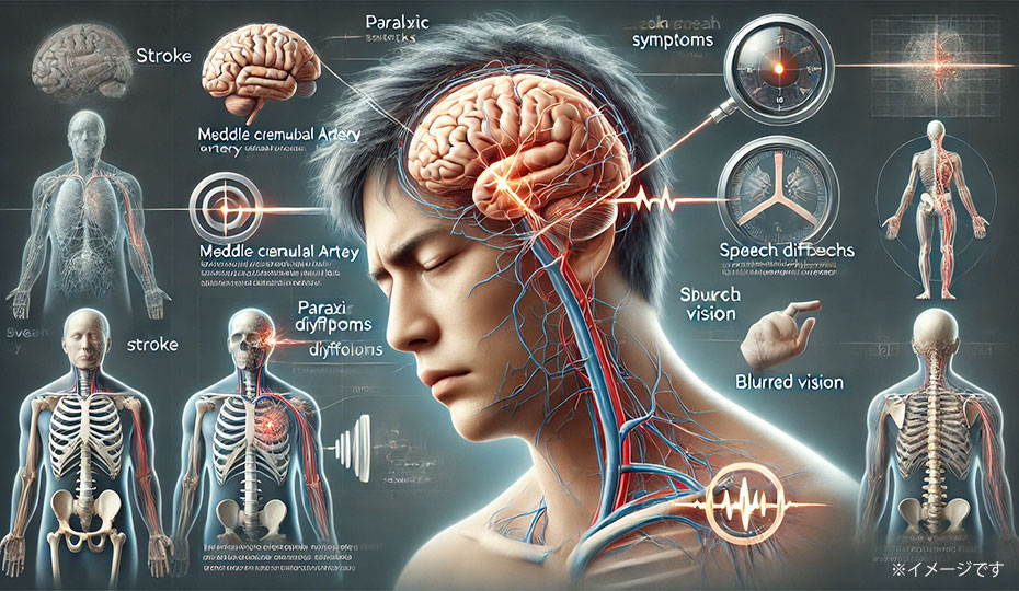 中大脳動脈基幹部梗塞の基本