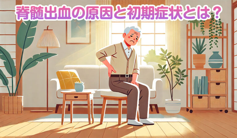 脊髄出血の原因と初期症状とは？早期発見への基本知識