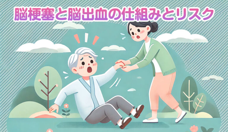 脳梗塞と脳出血の違いとは？起こる仕組みとリスクを知る